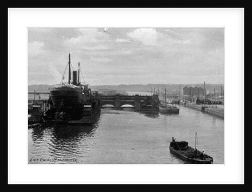Manchester Ship Canal, c.1910 by English School