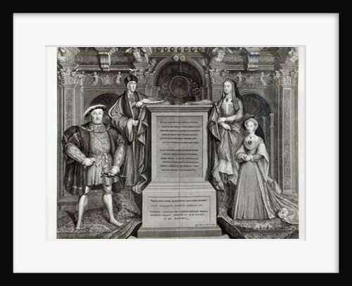 Familia Regia, or The Family of Henry VIII, 1742 by George Vertue