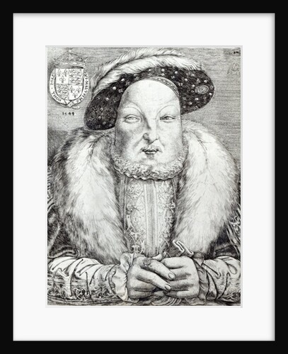 Portrait of Henry VIII, 1548 by Cornelis Massys