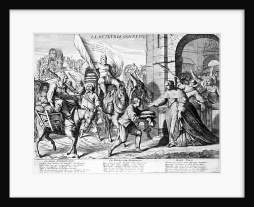 Le Retour de Gonnesse, April 1649 by French School