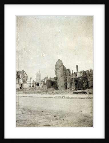 The Square, Ypres, June 1915 by English Photographer