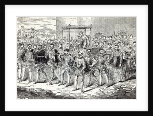 State progress of Queen Elizabeth by English School