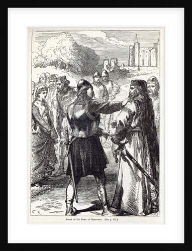 Arrest of the Duke of Gloucester by English School