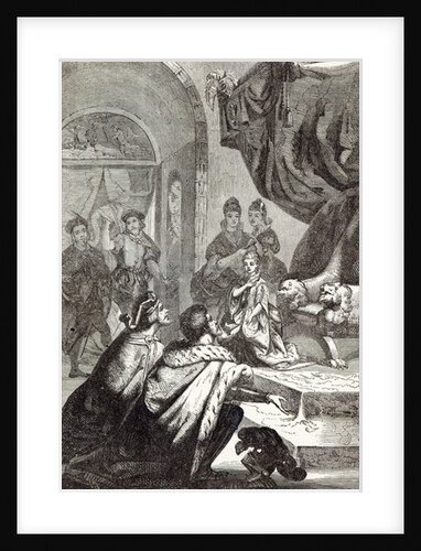 Betrothal of the French Princess to Richard II by English School