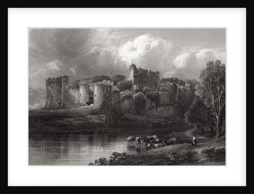 Chepstow Castle by Edmund Morison (after) Wimperis