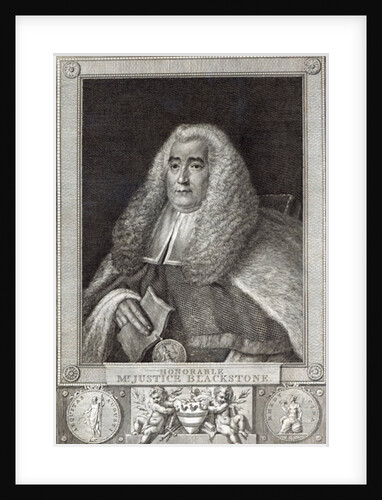 Honourable Mr Justice Blackstone by Thomas (after) Gainsborough