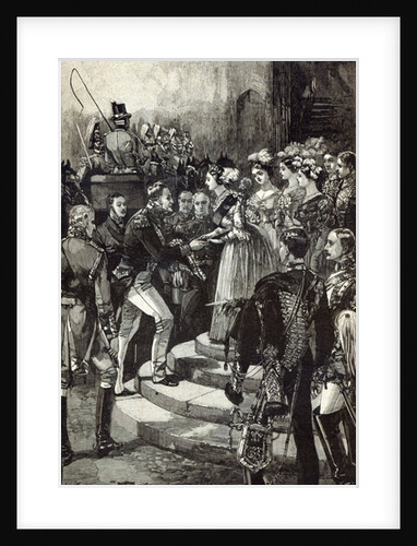 Reception of Louis Philippe at Windsor Castle by English School