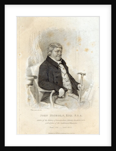 John Nichols, engraved by H. Meyer, 1825 by English School