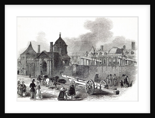 Present state of the British Museum by English School