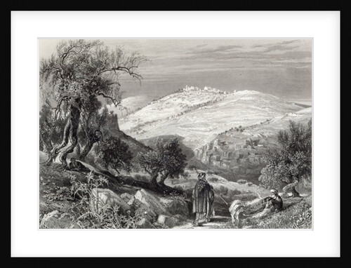 The Mount of Olives by Harry (after) Fenn