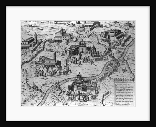 Le Sette Chiesa di Roma, 1575 by Antonio Lafreri