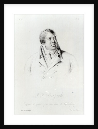 Jan Ladislav Dussek by J. Godefroy