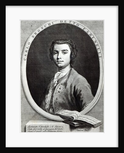Carlo Broschi, 1735 by Jacopo Amigoni