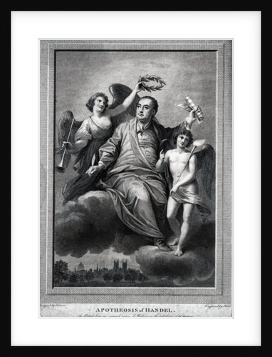 Apotheosis of Handel, 1787 by Biagio (after) Rebecca