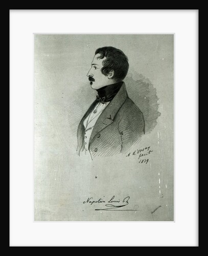 Portrait of Napoleon III as a young man, 1839 by Alfred d' Orsay