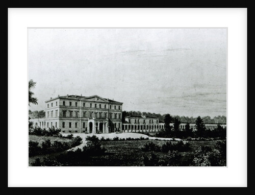 Sala, the country home near Parma of Duchess Marie-Louise by English School