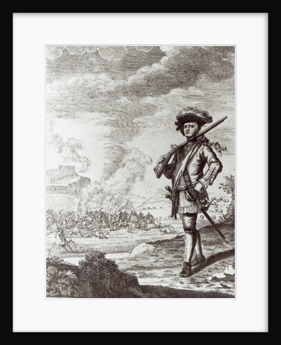Captain Henry Morgan at the sack of Panama in 1671, c.1734 by Thomas Nicholls