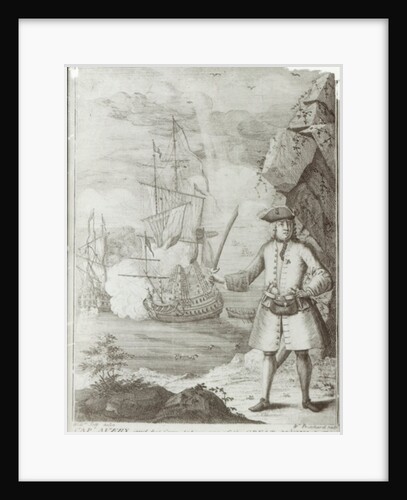 Captain Avery capturing the 'Ganj-i-Sawai' on 8th September 1695 by English School