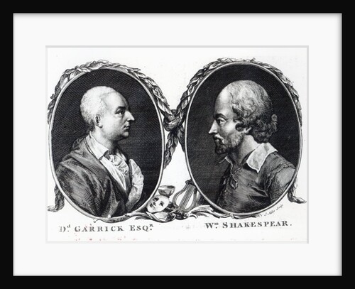 David Garrick and Shakespeare by English School