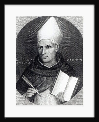 St Albertus Magnus, 1851 by English School