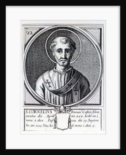 St. Cornelius by Italian School