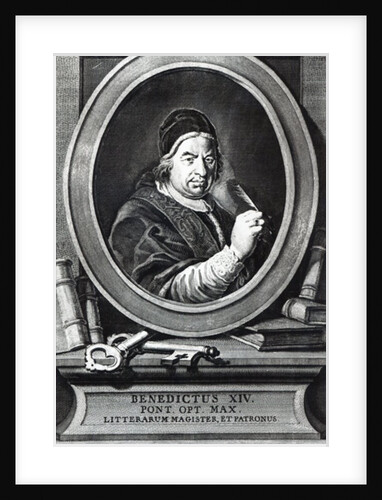 Pope Benedict XIV by Antonio Baratti