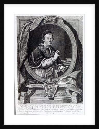 Pope Clement XIV by Giovanni Domenico (after) Porta