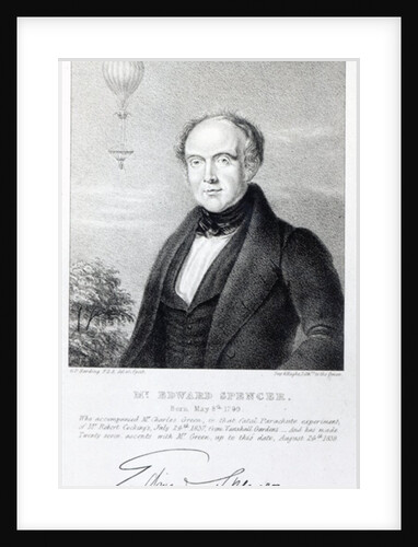 Mr. Edward Spencer, lithograph by Day & Haghe, 1839 by George Perfect Harding