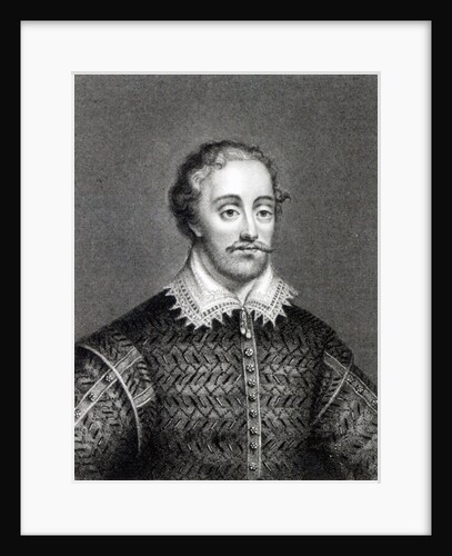 Edmund Spenser, engraved by Burnet Reading by George (after) Vertue