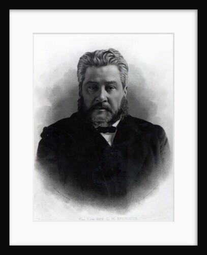 Reverend Charles Haddon Spurgeon, after a photograph by Elliot & Fry by Elliott & Fry Studio (after)