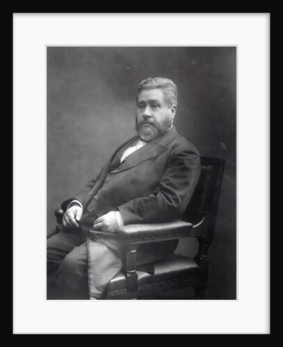 Reverend Charles Haddon Spurgeon by Elliott & Fry Studio
