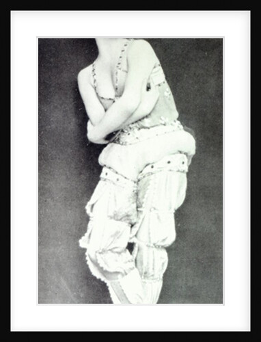 Tamara Karsavina in the role of Zobeide from the ballet 'Scheherazade' by English Photographer