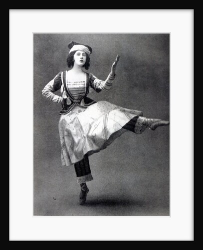 Tamara Karsavina in the ballet 'Petrouchka', 1911 by French Photographer