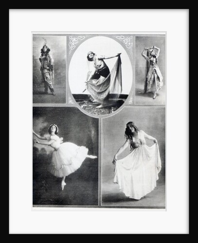 Five Ballet Dancers by French Photographer