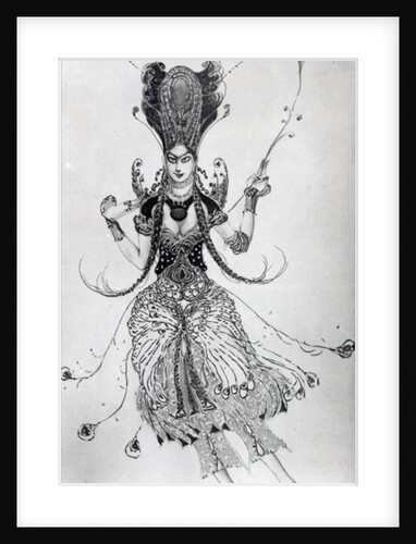 Costume design for 'The Firebird', 1910 by Leon Bakst