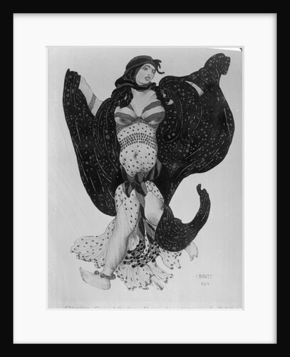 Costume design for 'Cleopatra', 1910 by Leon Bakst