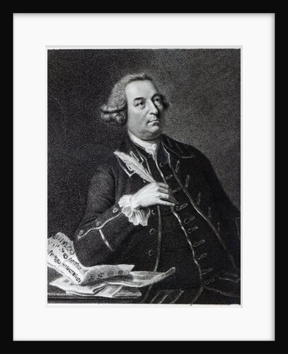 Portrait of John Christopher Smith, musician and amanuensis of Handel by Johann Zoffany