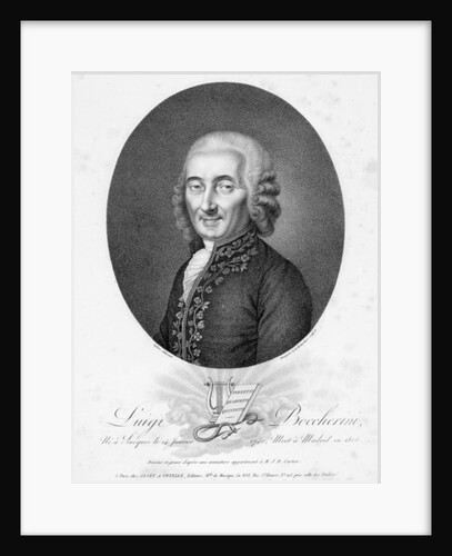 Luigi Boccherini by (after) French School
