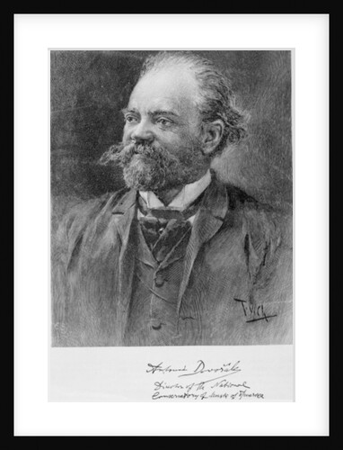 Anton Dvorak, 1894 by American School