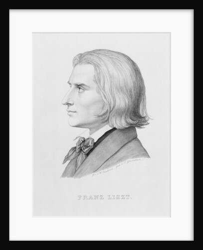 Franz Liszt by Wilhelm von Kaulbach
