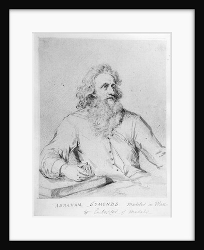 Abraham Symonds, after a portrait by Sir Godfrey Kneller by George Vertue
