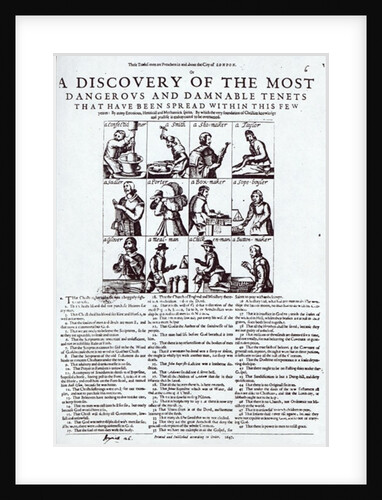 A Discovery of the Most Dangerous and Damnable Tenets that have been spread within this few by English School