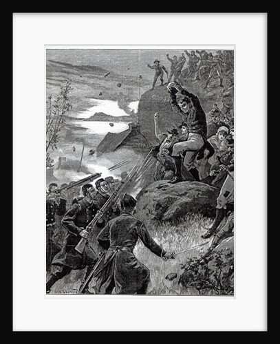 The State of Ireland: The Affray at Belmullet, County Mayo by Aloysius O'Kelly