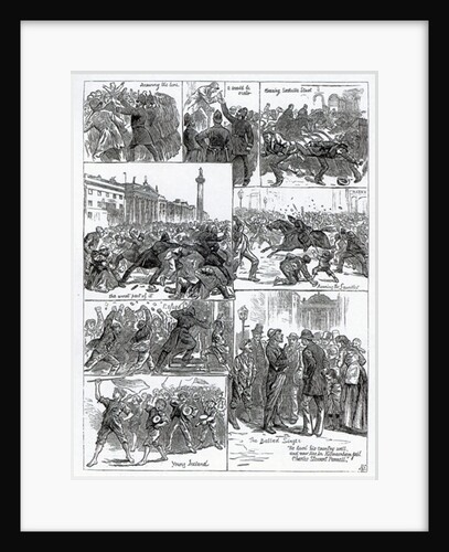 Irish Land League Agitation by English School