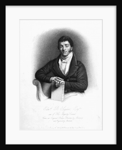 Edward Buttenshaw Sugden, 1st Baron St. Leonards, engraved by Maddocks, 1825 by Thomas (after) Millichap