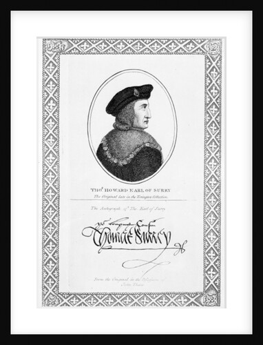 Thomas Howard, Earl of Surrey and 2nd Duke of Norfolk by English School