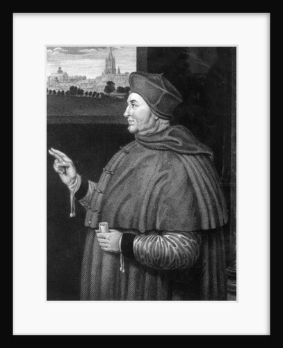 Cardinal Thomas Wolsey by Hans (after) Holbein the Younger