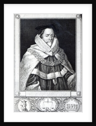 Sir Edward Coke by Cornelius Jansen