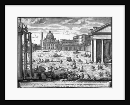 View of St. Peter's, Rome by Giovanni Battista Piranesi