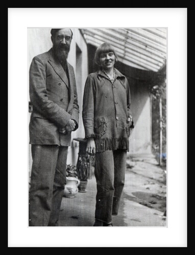 Lytton Strachey and Iris Tree by English Photographer